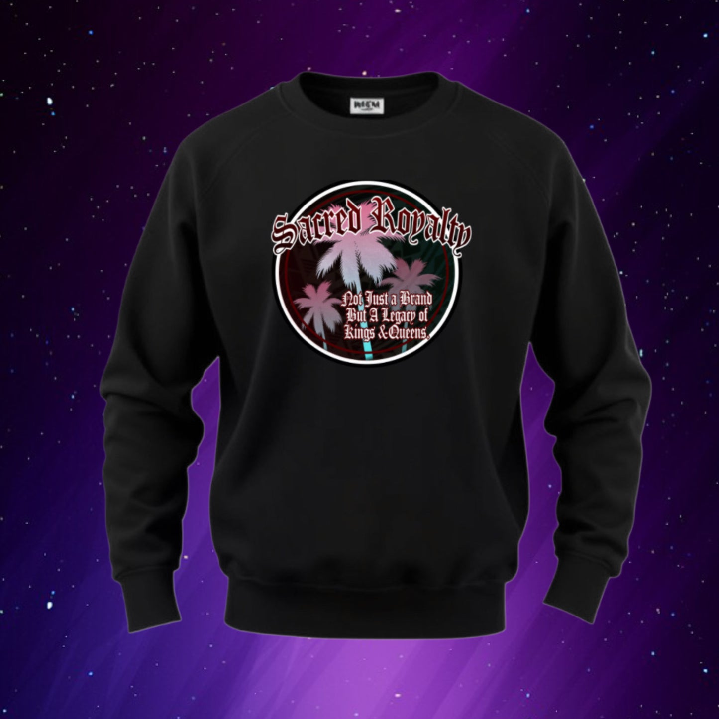 Sacred Royalty Crewneck logo