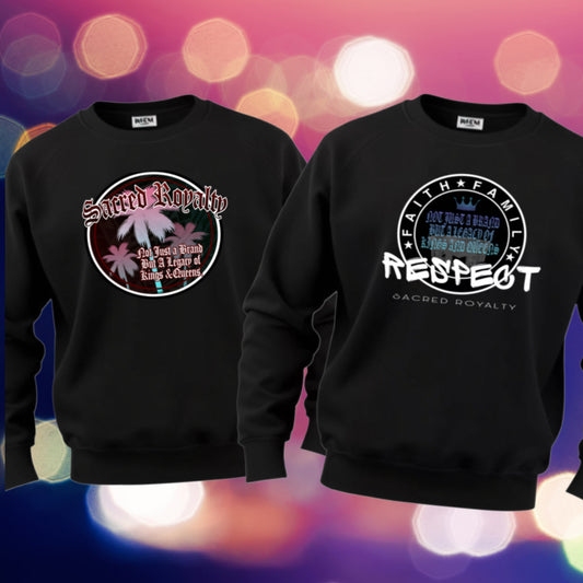 Sacred Royalty Crewneck logo