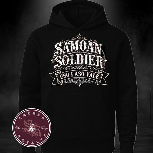 Samoan soldier hoodie